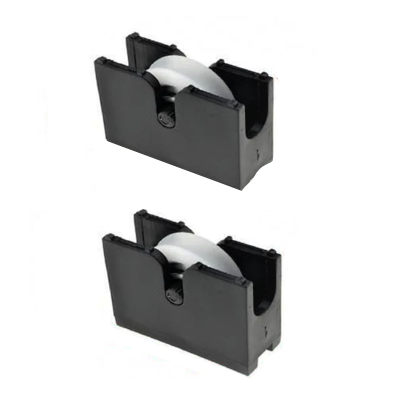 HardwareCity 30MM PVC Sliding Door Roller 2PC/PACK